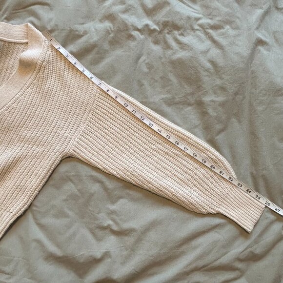 Ivory Cream Button Cardigan - Picture 6 of 6